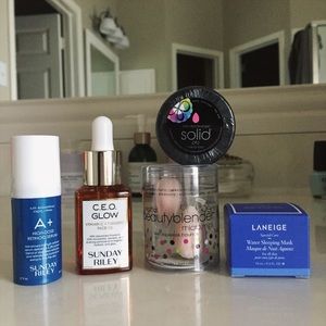 Sunday Riley Laneige Beauty Blender Lot